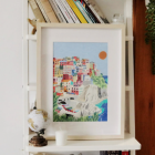 COFFRET PEINTURE AU NUMÉRO - PETIT PINCEAU - CINQUE TERRE PAR KENZIE ELSTON