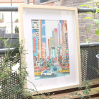 COFFRET PEINTURE AU NUMÉRO - PETIT PINCEAU - BROADWAY AND WEST 53RD PAR GRACE HELMER