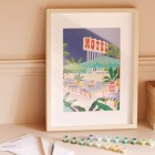COFFRET PEINTURE AU NUMÉRO - PETIT PINCEAU - THE MOTEL POOL PAR JESSICA SMITH