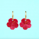 BOUCLES D'OREILLES HIBISCUS - Coucou Suzette