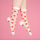 Coucou Suzette - Chaussettes Transparentes Coeur