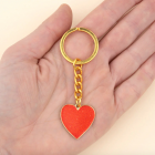 Coucou Suzette - Porte-clé Coeur Paillettes