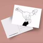 Carte Postale Dirty Dancing - Princesse Garage