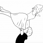 Carte Postale Dirty Dancing - Princesse Garage