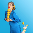 Coucou Suzette - Pince à cheveux Citron