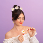 Coucou Suzette - Pince à cheveux Pâquerette