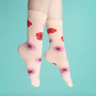 Coucou Suzette - Chaussettes Coquelicot