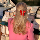 Pince à cheveux Noeud Rouge - Coucou Suzette