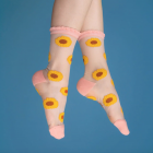 Chaussettes transparentes tournesol - Coucou Suzette