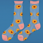 Chaussettes transparentes tournesol - Coucou Suzette