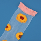 Chaussettes transparentes tournesol - Coucou Suzette