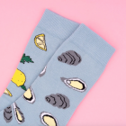 Chaussettes motifs Huître et Citron - Coucou Suzette