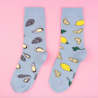 Chaussettes motifs Huître et Citron - Coucou Suzette
