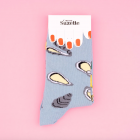 Chaussettes motifs Huître et Citron - Coucou Suzette