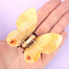 Pince à cheveux Papillon Jaune - Coucou Suzette