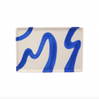 Plateau céramique Alejandro bleu - Que Rico