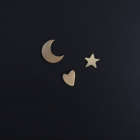 Bijou mural mini lune - Poussière des Rues