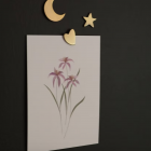 Bijou mural mini lune - Poussière des Rues