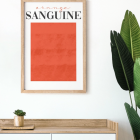 L'Afficherie - Affiche A3 Orange sanguine
