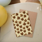 Carte postale motifs Oursons