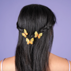 Barrette Papillon Jaune Coucou Suzette