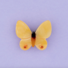 Barrette Papillon Jaune Coucou Suzette
