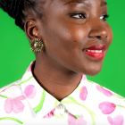 Boucles d'oreilles Tournesols plaqué or - Coucou Suzette