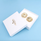 Boucles d'oreilles Tournesols plaqué or - Coucou Suzette