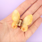 Mini pince à cheveux Papillon jaune - Coucou Suzette