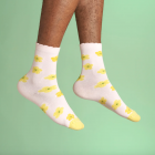 Chaussettes fleurs bouton d'or - Coucou Suzette
