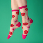 Chaussettes transparentes Coquelicot - Coucou Suzette