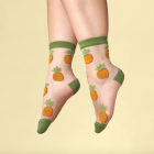 Chaussettes transparentes Ananas - Coucou Suzette