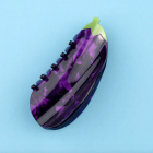 Coucou Suzette - Pince à cheveux Aubergine