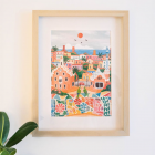 Coffret peinture au numéro - Barcelona par DAZLSTUDIO