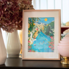 Coffret peinture au numéro Les Gorges du Verdon