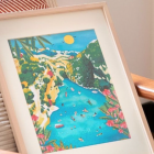 Coffret peinture au numéro Les Gorges du Verdon