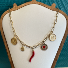 Collier charm's Pimiento