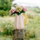 Pichet céramique rayures Valentina