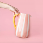 Pichet céramique rayures Valentina