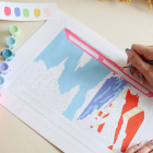 Coffret peinture au numéro - Fenêtre ouverte sur Naples