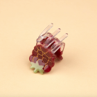 Coucou Suzette - Mini pince à cheveux Framboise