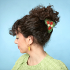 Grande Pince à cheveux Fraisier - Coucou Suzette