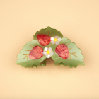 Grande Pince à cheveux Fraisier - Coucou Suzette