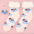 Chaussons Moumoute Chocolat Chaud