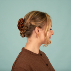 Pince à cheveux motif Feuille