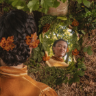 Pince à cheveux motif Feuille d'Érable