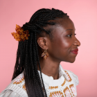 Pince à cheveux motif Feuille d'Érable