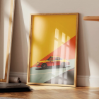 Affiche A3 Porsche 911