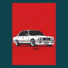 Affiche Voiture BMW E28