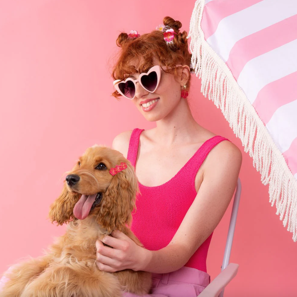 Barrette Hibiscus - Coucou Suzette